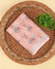 SC3947 - Linen Digital Print With Embroidery All Over Body