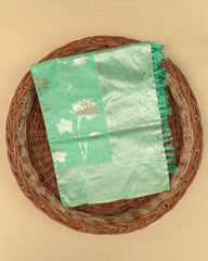SC3042 - Linen Thread Butta With Neem Zari