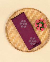 SC4040 - Litchi Silk With Zari Work