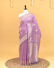SC3897 - Linen Meena Butta Saree