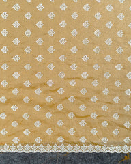 SC3555 - Crush saree with premium Jharkhand stone work