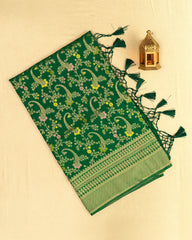 SC5461 (1) - Soft Silk Saree with Meena Butta