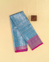 SC4811 - TISSUE WITH JAQUARD BODY AND CONTRAST BORDER