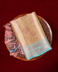 SC3201 - Tissue With Pink Zari