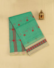 SC3408 - LINEN COTTON WITH COPPER BUTTA AND COPPER STONE