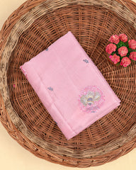 SC4582 - Tussar Saree With Embroidery Work And Embose