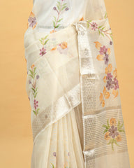 Printed Linen Tissue with Stone