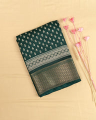 SC3973 - Dola Sequence Embroidery With Bandhini Print