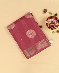 SC3866 - Linen With Digital Bandhini Print