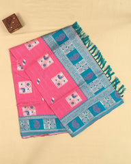 SC3060 - Linen Cotton With Meena Butta