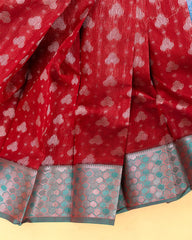 SC3220 - Fancy Cotton Saree