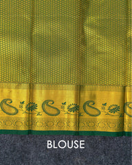 SC3473 - Silk Saree With Contrast Border And Zari Lines
