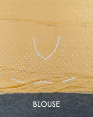 SC3555 - Crush saree with premium Jharkhand stone work