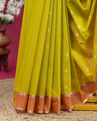 SC3806 - Silk Cotton with Lines Butta
