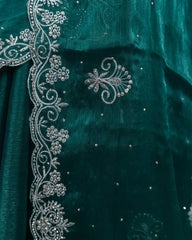 SC3007 - Fendy With Handmade Stone Saree