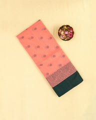 SC3932 - SILK COTTON WITH THREAD BUTTA AND FANCY BORDER