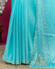 SC3565 - Fendy Saree with Jharkhand Stone