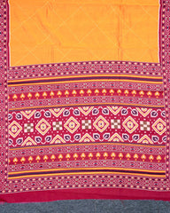 SC5779 - COTTON SAREE KATTAN WORK WITH POCHAMPALLI BORDER