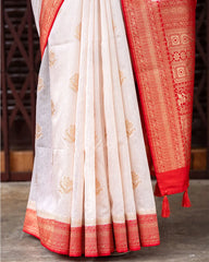 SC6666 - RAW SILK SAREE