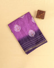SC4033 - Dola Digital Print With Striped Border