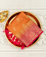 SC3492 - Tussar Shimmeer With Gold Butta