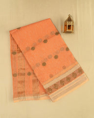 SC3408 - LINEN COTTON WITH COPPER BUTTA AND COPPER STONE