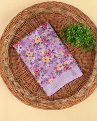 SC3947 - Linen Digital Print With Embroidery All Over Body