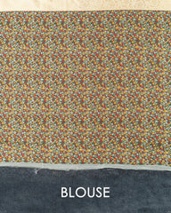 SC2927 -  LINEN THREAD BUTTA WITH THREAD BORDER