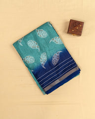 SC4033 - Dola Digital Print With Striped Border
