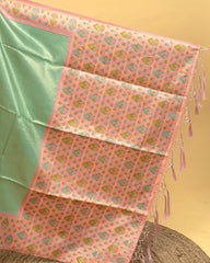 SC3909 - Tissue Saree With Meena Butta