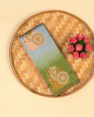 SC4402 - Litchi Silk With Zari Lines Along Body