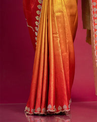 SC6621 - SATIN MULTI STONE SAREE