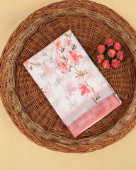 SC3028 - Linen Digital Print White Base
