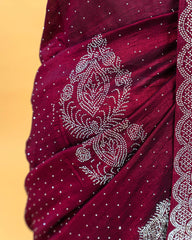 SC4140 - Vichitra With Silver Stone