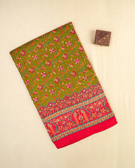SC5872 - BANDHINI SAREE WITH MIRROR STONE