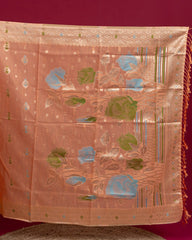 SC3980 - Linen Cotton With All Over Meena