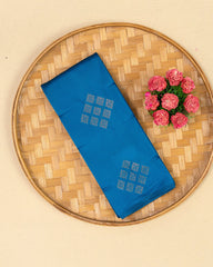 SC4040 - Litchi Silk With Zari Lines Along Body