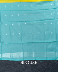 SC2841 - Tissue Silver Zari Meena Butta