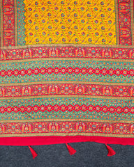SC5872 - BANDHINI SAREE WITH MIRROR STONE