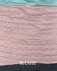 SC4582 - Tussar Saree With Embroidery Work And Embose