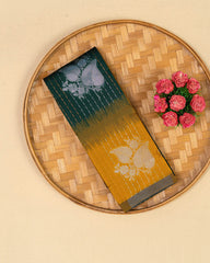 SC4402 - Litchi Silk With Zari Lines Along Body