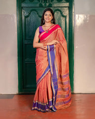 SC7537 - GANGA JAMUNA BORDER SAREE