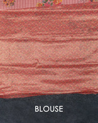 SC3630 - TISSUE WITH DIGITAL PRINT ALONG WITH GOLD FOIL WORK
