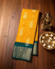 SC5765 - DOLA SILK SAREE WITH DIGITAL PRINT