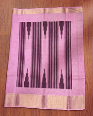 SC5997 - DOLA SILK SAREE WITH ZARI LINES