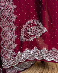 SC4140 - Vichitra With Silver Stone