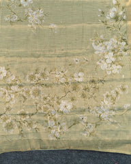 SC3149 - Tissue Saree With Foil Over The Body