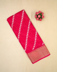 SC5859(2) - DOLA SAREE WITH SEQUENCE PRINT
