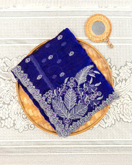SC2997 - GEORGETTE SAREE WITH HAND WORK STONE
