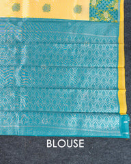 SC3625 - Litchi Silk With Stone And Meena Butta Over Body
